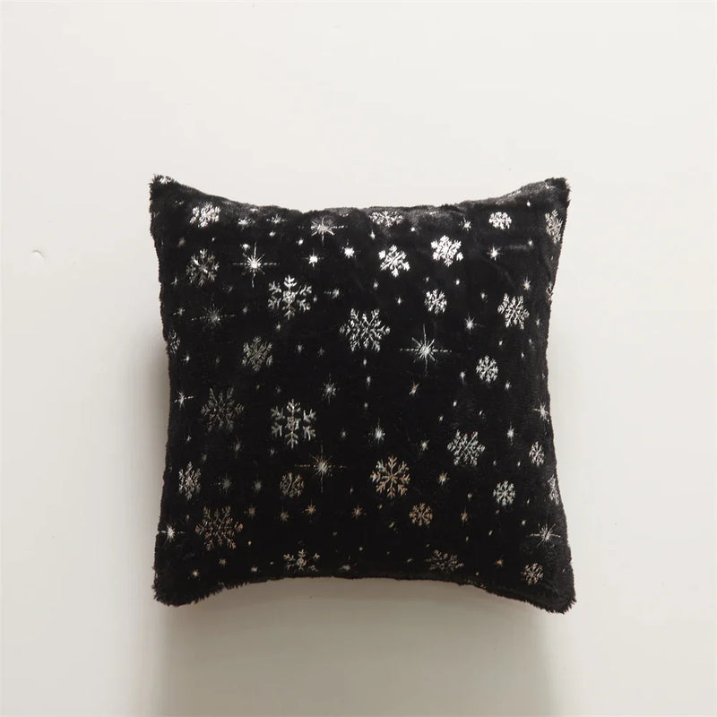 Axyaa Christmas Pillow: 18x18 Nordic Home Decorative Plush Cushion