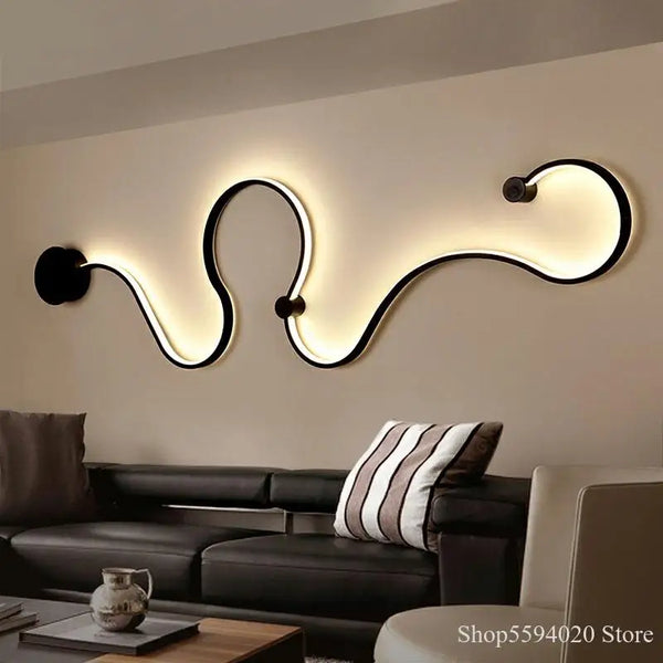 Axyaa Modern LED Novelty Wall Lights - Surface Mounted Wall Lamp for Home Décor