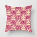 Axyaa Cartoon Doll Pattern Polyester Cushion Cover for Home Decor