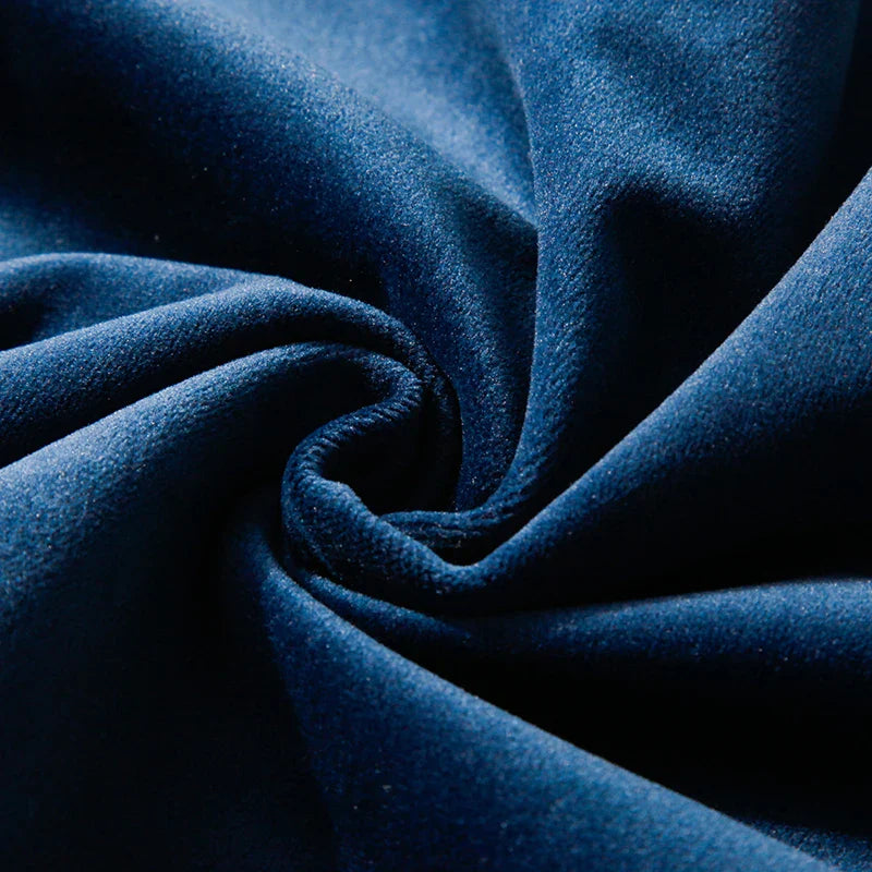Soft Velvet Embroidered Cushion Cover by Axyaa