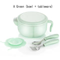 Axyaa Kids Insulation Bowl & Cup Set - Suction Cups, Baby Tableware