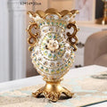 Axyaa Resin Vase Dried Flower Arrangement Plate Home Decor