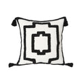 Axyaa Tufted Geometric Cushion Cover for Modern Home Decor