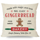 Axyaa Christmas Linen Cushion Covers for Stylish Sofa Decor