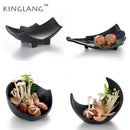 Axya™ Melamine Deep Salad Bowl Set - Restaurant Tableware Dinnerware