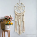 Axyaa Macrame Dream Catcher Wall Hanging Decor Tassel Art Nordic Home Boho Room