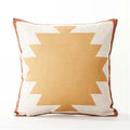 Axyaa Black & White Linen Sofa Cushions Cover - Nordic Bohemian Ethnic Grey Geometric Pillow Cover
