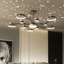 Axyaa Modern LED Ceiling Chandeliers for Living Room and Bedroom