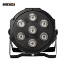 Axyaa 7X12W RGBW / 7x18W RGBWA+UV LED Par Light for Family Party Stage