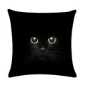 Axyaa Animal Printed Cotton Linen Pillow Cover for Home Sofa Decor 45X45CM