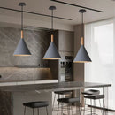 Axyaa Modern LED Wood Pendant Lights for Home Decor and Kitchen Fixtures
