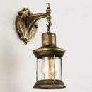 Axyaa Industrial Glass Wall Lamp for Bar Cafe Bedroom Aisle Corridor Stairway