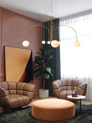 Axya Nordic Minimalist Chandelier for Living Room Restaurant Study Cafe Art