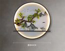 Axyaa Chinese Style Wall Lamp for Tea Room Staircase Aisle Living Room