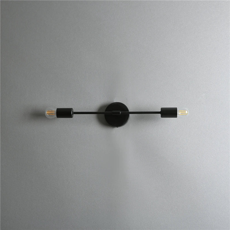 Axyaa Modern Iron LED Double Head Wall Lamps for Home Decor Lighting
