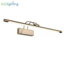 Axyaa LED Vanity Mirror Lights - Modern Nickel Bronze Bathroom Decoration