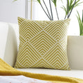 Axyaa Velvet Cushion Cover 45x45cm Nordic Style Embroidered Home Decor Pillow