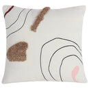 Axyaa Abstract Line Colors Handmade Tufted Cushion Cover 45x45cm
