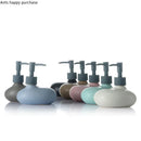 Axya Ceramic Lotion Bottle: Shower Gel, Shampoo, Hand Sanitizer, Soap Dispenser