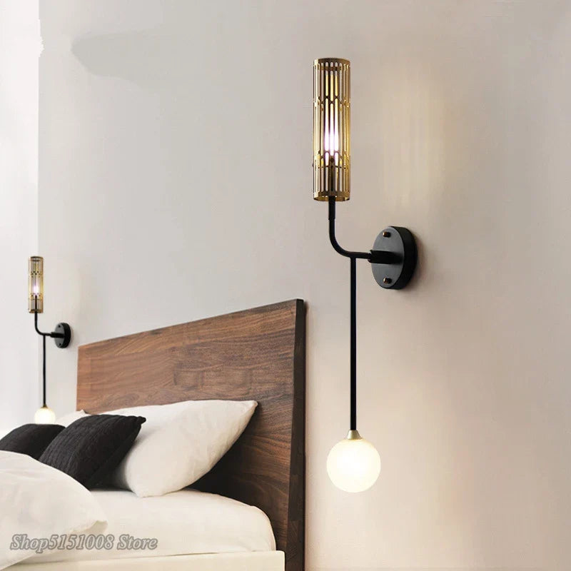 Axyaa Nordic LED Wall Lamps for Stylish Living Room Decor