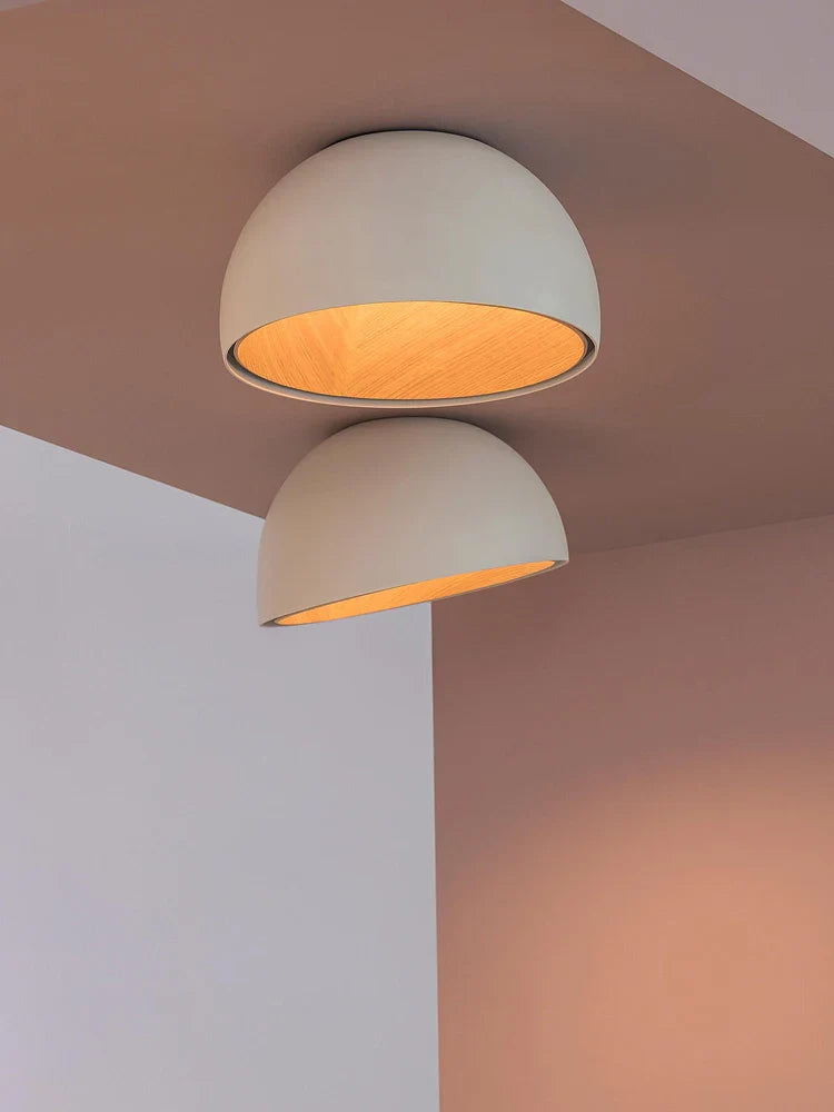Axyaa Wood Grain Ceiling Study Lamp