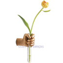Axyaa Resin Glass Vase Wall Hanging Abstract Home Decoration