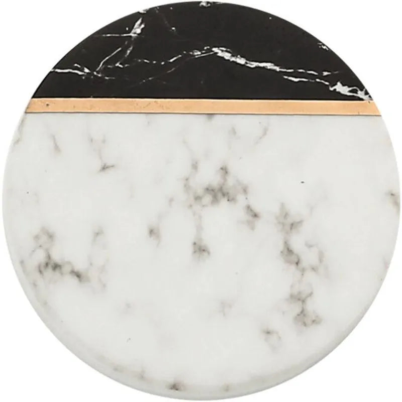 Axya Square Ceramic Coaster Set for Coffee Tea Cup - 1pc