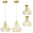 Axyaa Golden Chandelier Luxury Pendant Light Fixture