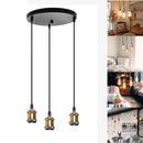 Axyaa LED Bar Pendent Lamp E27 Socket Pendant Lights Industrial Loft Aluminum