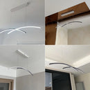 Axyaa Modern LED Chandelier Strip for Dining Room and Living Room