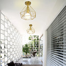 Axyaa Iron Ceiling Light: Modern Fixture for Parlor, Dining Room, Balcony