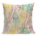 Axyaa Vintage Flower Cushion Covers - Shabby Chic Floral Pillowcase