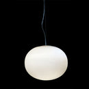 Axyaa White Glass Pendant Lamp for Modern Living Room and Kitchen Decor