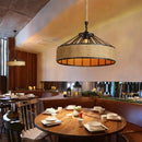 Axyaa Vintage Metal Rope Pendant Light Chandelier for Kitchen Dining Room