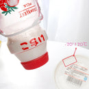Axyaa 480ml Cute Fruit Water Bottle | BPA Free | Heat Resistant | Portable Plastic Cup