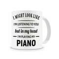 Axyaa Guitarist Magic Mug - 320ml Ceramic Coffee for Music Lovers