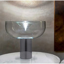 Axyaa Clear Glass LED Table Lamp Gold Plating Nordic Design