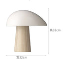 Axyaa Retro Industrial Resin Table Lamps for Bedroom Decor