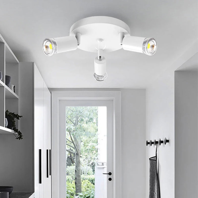 Axyaa Rotatable Ceiling Mounted LED Chandelier for Living Room and Kitchen