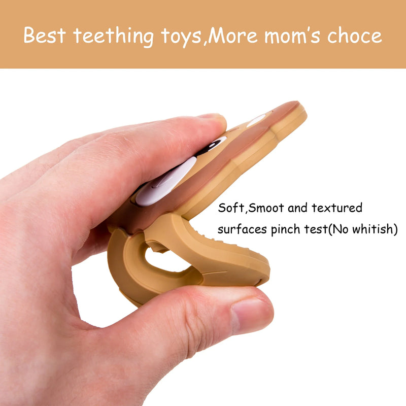 Axya Lion Silicone Teether for Children - 10PCS/5PCS