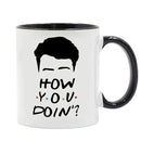 Axyaa Friends TV Show Ceramic Coffee Mug 350ml Black & White - Boy Friends Gift