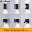 Axyaa Outdoor LED Wall Lamp IP65 Waterproof for Home Stair Bedroom Bathroom Lighting