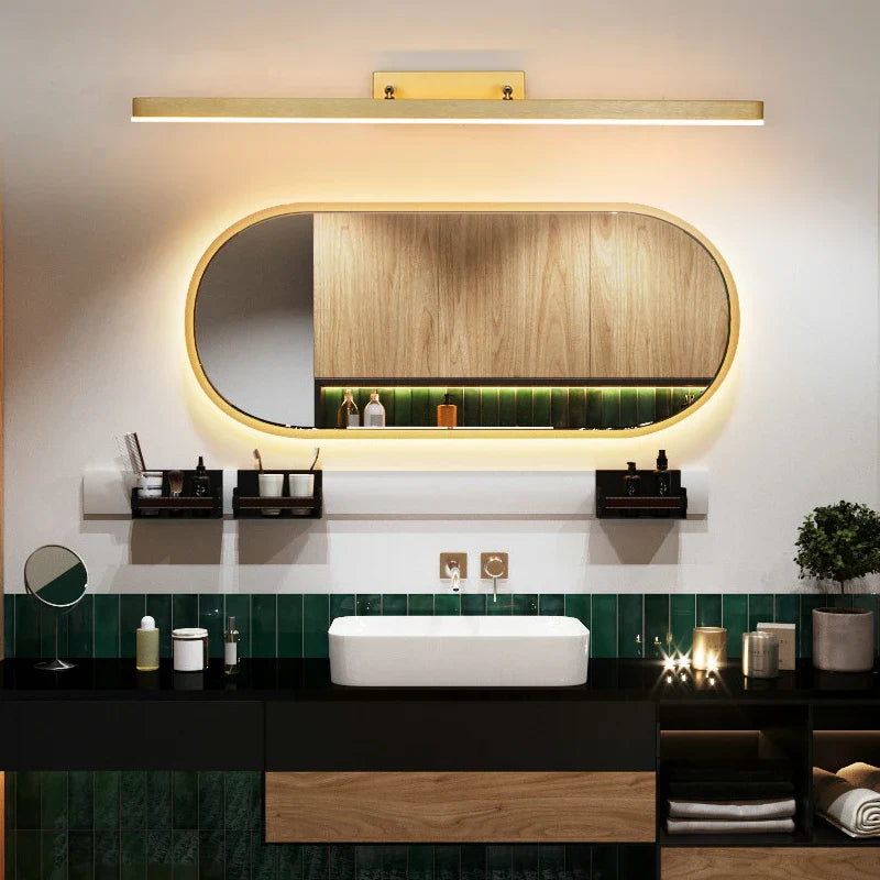 Axyaa Wall Light for Bathroom Mirror and Vanity Cabinet - Modern Minimalist Style