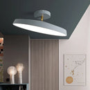Axyaa Nordic LED Ceiling Light | Modern Round Aluminum Designer Lamp