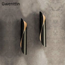 Axyaa Industrial Wall Sconce LED Light for Bedroom and Bathroom Mirror - Modern Milan Calla Décor