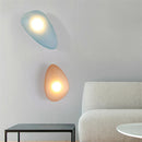 Axyaa Modern Nordic LED Wall Lamp Glass Pebble Design for Bedroom Living Room Stair Lighting