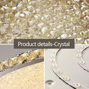 Axyaa Luxury Crystal Ceiling Lamp LED Lighting for Home Decor