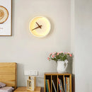 LED Wall Lamp Black/White Nordic Luxury Sconce for Hotel Bedroom, Living Room - Axyaa