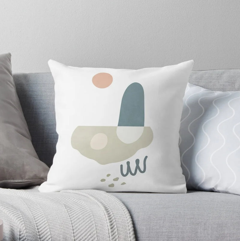 Velvet Matisse Pillow Cover 18x18 Inch for Home and Car Decor - Axyaa