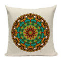 Bohemian Linen Cushion Cover 45x45 for Sofa - Axyaa Brand Home Decor